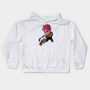 Zarya Cute Spray - Overwatch Kids Hoodie